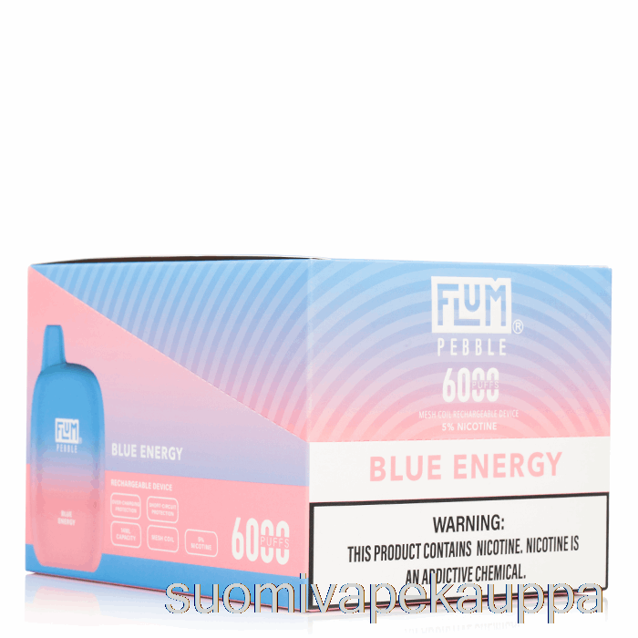 Vape Kauppa [10 Kpl] Flum Pebble 6000 Kertakäyttöinen